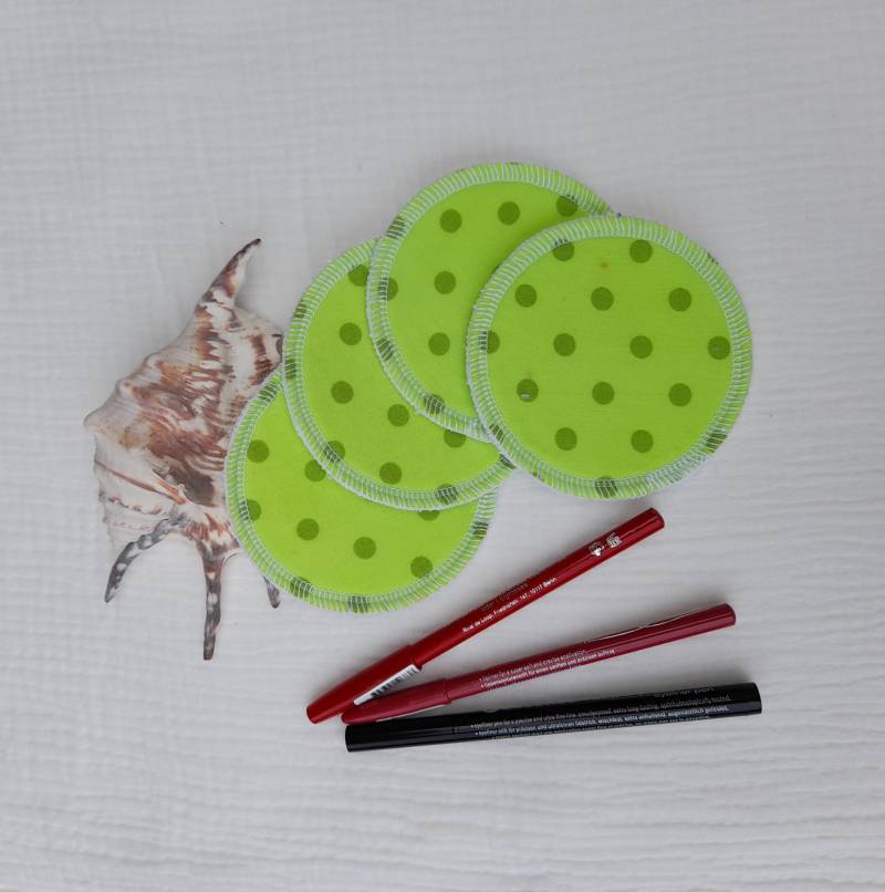 Make Up Pads, 4Er Set, Nr.08 von SpiderThreadsShop