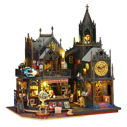 Spilay DIY Miniature House, Puppenhaus Holz Miniatur Haus mit Holzmöbeln, Spieluhr und LED, Handgefertigte Geschenke für Geburtstage, Weihnachten und Valentinstag-ES012-2 Spilay DIY Miniature House, Puppenhaus Holz Miniatur Haus mit Holzmöbeln, Spieluhr und LED, Handgefertigte Geschenke für Geburtstage, Weihnachten und Valentinstag-ES012-2 von Spilay