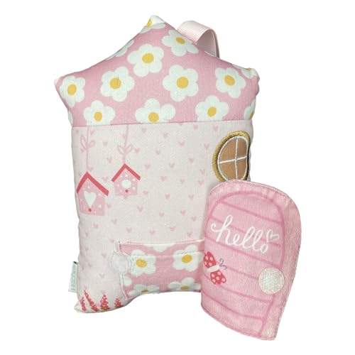 Splosh Zahnfeenhaus Rosa - Magisches Zahnfee-Kissen mit Feentür zum Platzieren verlorener Zähne, Zahnfee Geschenke für Mädchen, Jungen und Kleinkinder, Zahnfee-Tasche für jeden verlorenen Zahn von Splosh