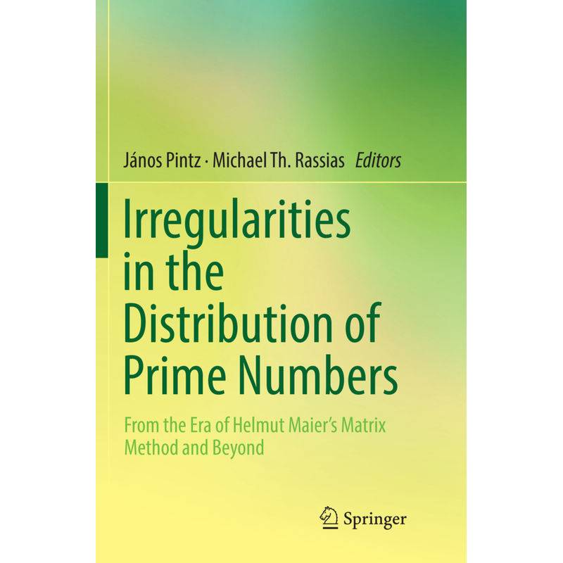 Irregularities In The Distribution Of Prime Numbers, Kartoniert (TB) von Springer