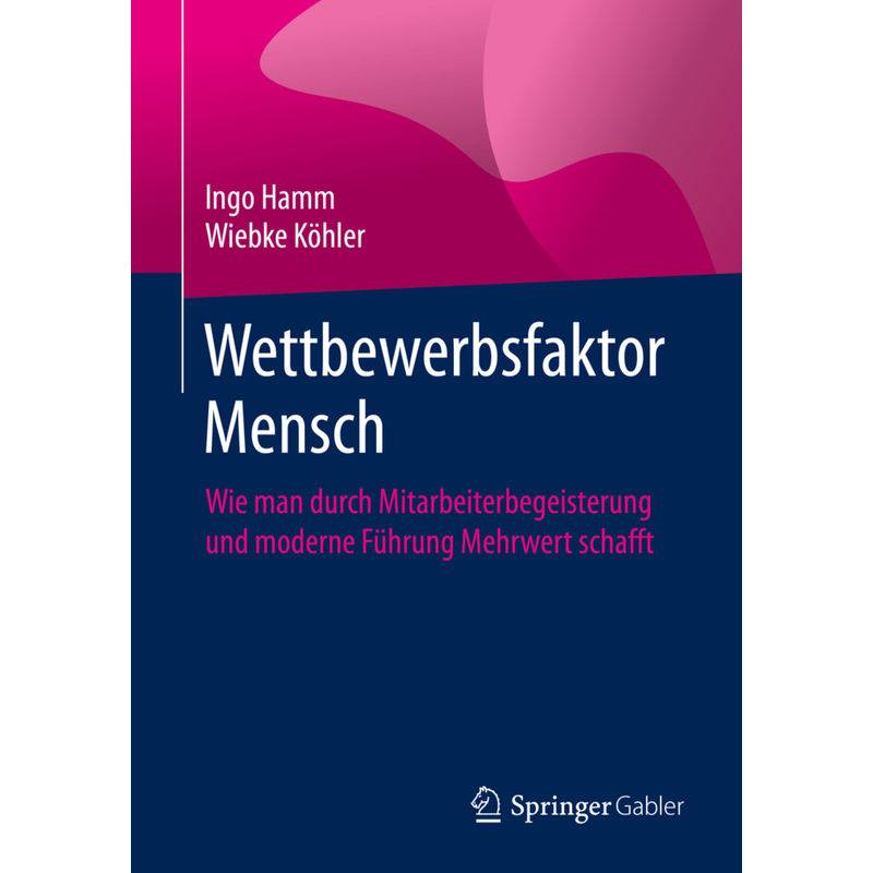 Wettbewerbsfaktor Mensch - Ingo Hamm, Wiebke Köhler, Kartoniert (TB) von Springer, Berlin