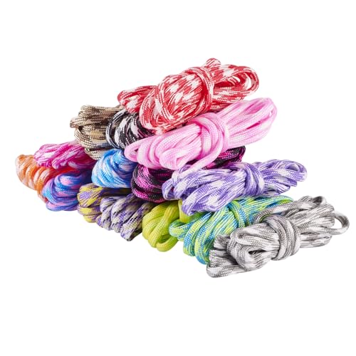 Spritewelry 30 m Polyester-Spandex-Seil, 7 Stränge, Innenkerne, Stärkeseil für DIY-Schmuckherstellung, Armband, Schlüsselbänder, Griffwickel, Camping von Spritewelry