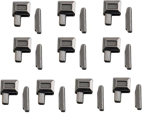 10 Sets Legierung Reparatur Reißverschluss Stopper offenes Ende Reißverschluss Stopper Nähen Reißverschluss Kleidung Zubehör Praktische Kurzwaren von SquarezhenBo