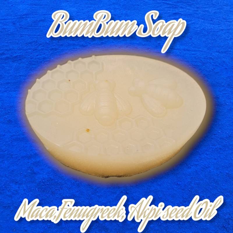 Bumbum Seife Ganz Natürlicher Veganer Honig, Akpi, Maca, Bockshornklee Glycerin von Squeakykleansoaps