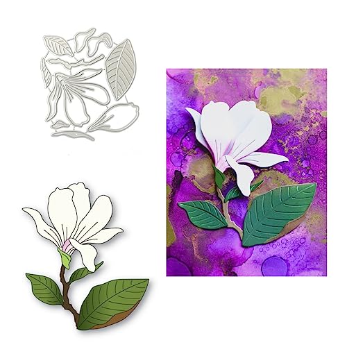 Sredwtk Eine Blume Stanzschablonen Blumen Cutting Dies Prägeschablonen Stanzformen Schablonen Für Scrapbooking, Fotopapier 3D Karten Handwerk Prägen DIY Herstellung Geschenk von Sredwtk