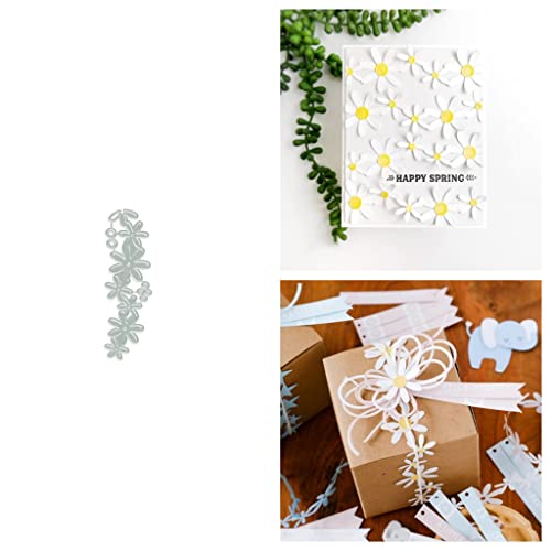 Sredwtk Frühling Stanzschablonen Blumen Cutting Dies Prägeschablonen Stanzformen Schablonen Für Scrapbooking, Fotopapier 3D Karten Handwerk Prägen DIY Herstellung Geschenk von Sredwtk