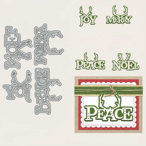 Sredwtk Weihnachten Schriftzüge Stanzschablonen Weihnachten Schrift Metall Prägeschablonen Stanzformen Schneiden für DIY Karte Sammelalbum Scrapbooking Fotoalbum Deko Sredwtk Weihnachten Schriftzüge Stanzschablonen Weihnachten Schrift Metall Prägeschablonen Stanzformen Schneiden für DIY Karte Sammelalbum Scrapbooking Fotoalbum Deko von Sredwtk