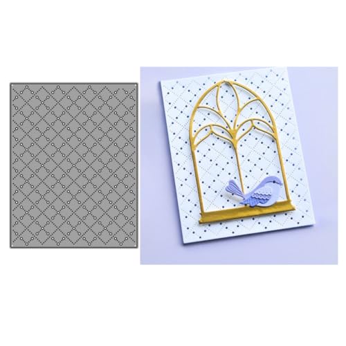 Sredwtk Weihnachtsrahmen Stanzschablonen Weihnachten Metall Prägeschablonen Stanzformen Schneiden für DIY Karte Sammelalbum Scrapbooking Fotoalbum Deko Cutting Dies von Sredwtk