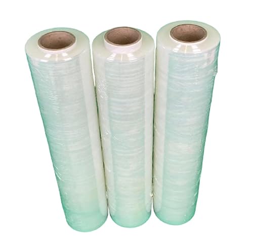 3 Rollen Stretchfolie 500mm x 275m Verpackungsfolie 23mµ Wickelfolie transparent 3 Rollen Stretchfolie 500mm x 275m Verpackungsfolie 23mµ Wickelfolie transparent von Srm Design
