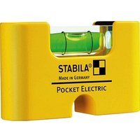 STABILA Pocket Pro Magnetic Wasserwaage Kunststoff 7,0 cm von Stabila