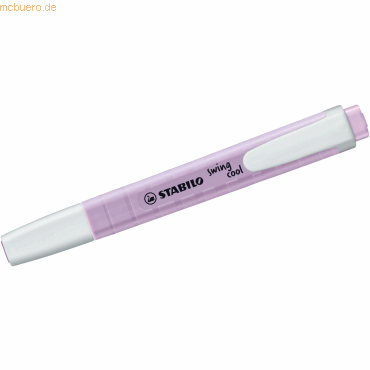 10 x Stabilo Textmarker swing cool Pastel Edition Schimmer von Lila von Stabilo