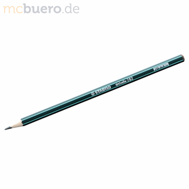 12 x Stabilo Bleistift Othello 2B grün mit Streifen von Stabilo