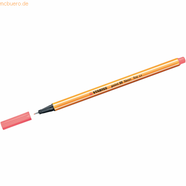 Stabilo Fineliner point 88 0,4 mm neonrot von Stabilo