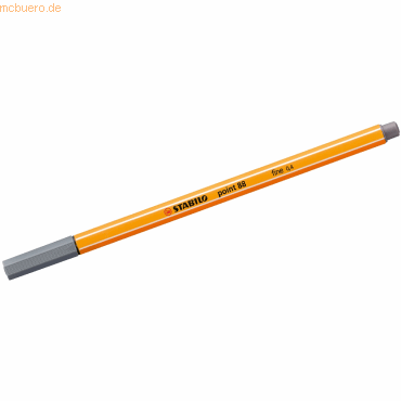 Stabilo Fineliner point 88 0,4 mm paynesgrau von Stabilo