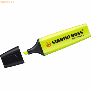 Stabilo Textmarker boss original gelb von Stabilo