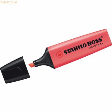 Stabilo Textmarker boss original rot von Stabilo