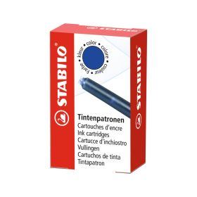 Stabilo Tintenpatronen Blau von Stabilo