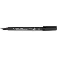 10 STAEDTLER Lumocolor Folienstifte schwarz 0,4 mm permanent von Staedtler