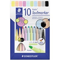 STAEDTLER triplus textsurfer Textmarker farbsortiert, 10 St. von Staedtler