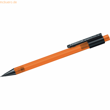 10 x Staedtler Druckbleistift graphite B 05 orange von Staedtler