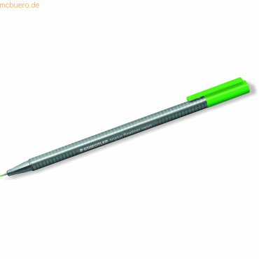 10 x Staedtler Fineliner triplus neongrün von Staedtler