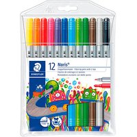 STAEDTLER Noris® 320 Filzstifte farbsortiert, 12 St. von Staedtler