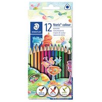 STAEDTLER Noris® colour 187 Buntstifte farbsortiert, 12 St. von Staedtler