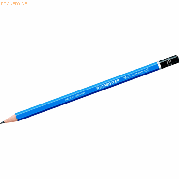 12 x Staedtler Bleistift Lumograph 100 2H von Staedtler