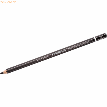 12 x Staedtler Bleistift Mars Lumograph HB schwarz von Staedtler