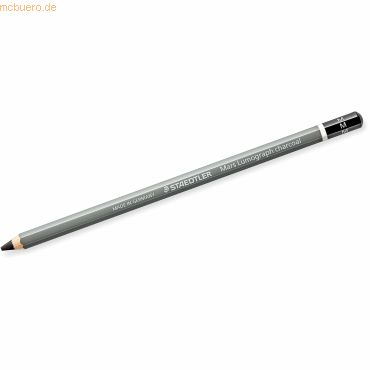 12 x Staedtler Bleistift Mars Lumograph charcoal M matt grau von Staedtler