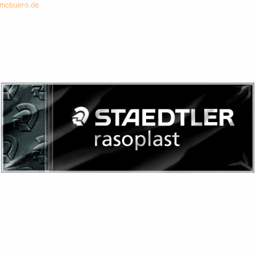 20 x Staedtler Radierer Rasoplast black line PVC 65 x 13 x 23 mm von Staedtler