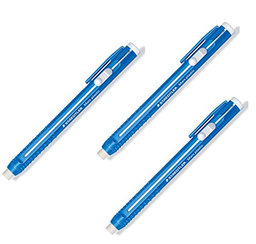 3 X STAEDTLER Radierstift Mars plastic, nachfüllbar von Staedtler