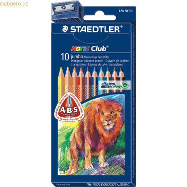 5 x Staedtler Farbstifte Kiddi Triplus VE=10 Stück von Staedtler