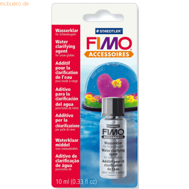 5 x Staedtler Wasserklar für Schneekugeln Fimo 10ml von Staedtler