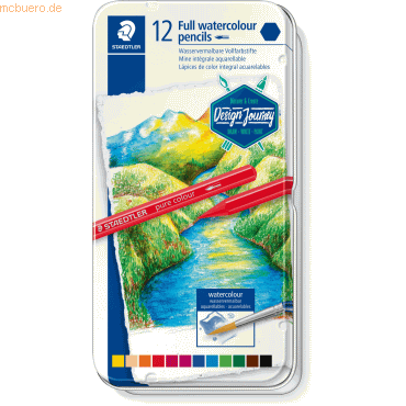 Staedtler Aquarellstift 146 VE=12 Farben von Staedtler