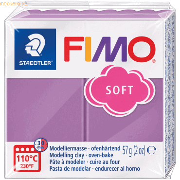 6 x Staedtler Modelliermasse Fimo Kunststoff 57g effect heidelbeer von Staedtler