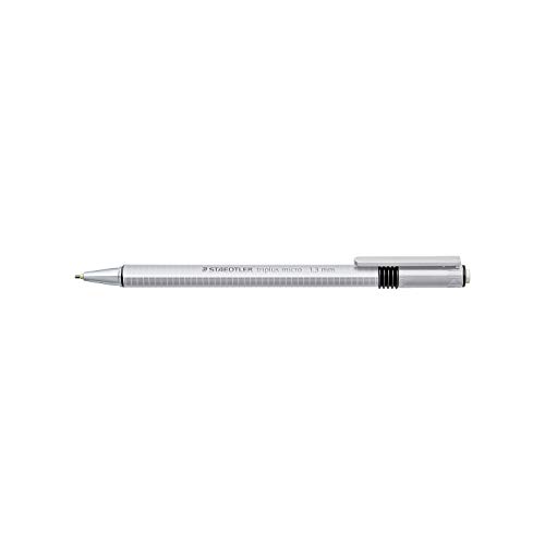 Druckbleistift STAEDTLER triplus® micro 774, erg. Dreikantschaft, verchr. Metallspitze, Radierer, versch. Farben hellgrau von Staedtler