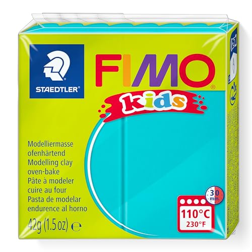 FIMO kids Modelliermasse, ofenh‰rtend, t¸rkis, 42 g VE = 1 von Staedtler