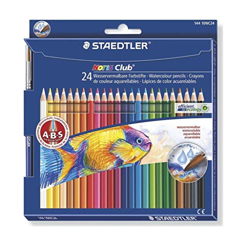 Farbstift Noris Club aquarell 24St von Staedtler