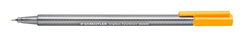 Fineliner Triplus neon-orange von Staedtler