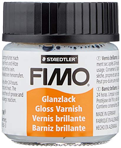 Glanzlack Fimo 35ml STAEDTLER 870401BK 4006608003302 8704 01 von Staedtler