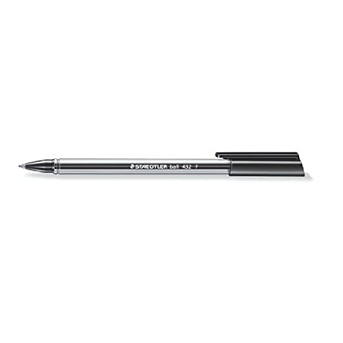 Staedtler Kugelschreiber ball 432 F Office Colours F, schwarz von Staedtler