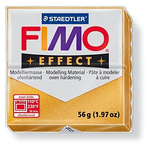 Modelliermasse Fimo effect gold metallic, 57g von Staedtler