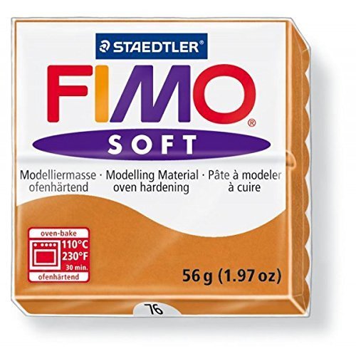 Modelliermasse Fimo soft cognac, 57g von Staedtler