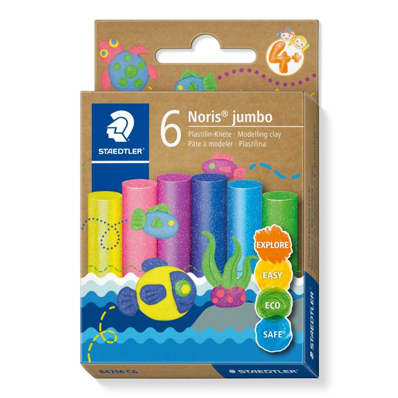 Plastilin-Knete Noris jumbo von Staedtler