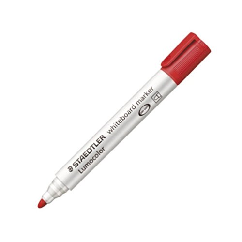 STAEDTLER 351-2 Whiteboard-Marker Lumocolor, Rot, 1 Stück von Staedtler