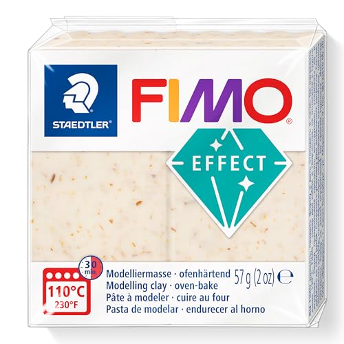 STAEDTLER FIMO effect 8010 Botanical Ofenhärtende Modelliermasse, Einzelprodukt botanical sonnenblume, 8010-170 von Staedtler