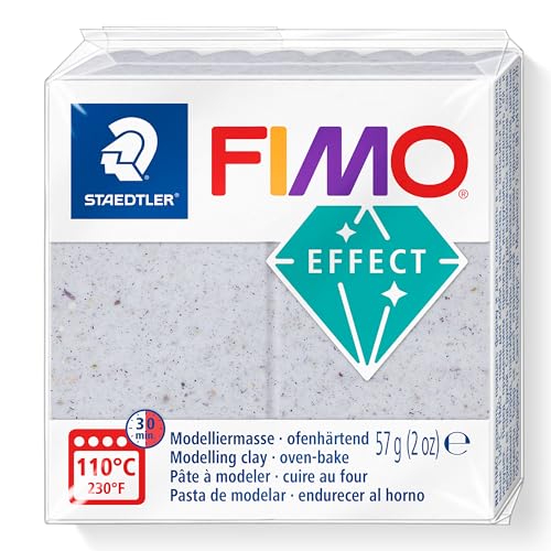 STAEDTLER FIMO effect 8010 Botanical Ofenhärtende Modelliermasse, Einzelprodukt botanical malve, 8010-670 von Staedtler