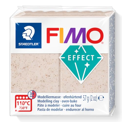 STAEDTLER FIMO effect 8010 Botanical Ofenhärtende Modelliermasse, Einzelprodukt botanical hagebutte, 8010-770 von Staedtler