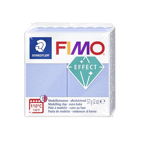 STAEDTLER 8020-386 ST 8020-386 - Fimo Effect Normalblock, 57 g, Blau-achat (386) von Staedtler